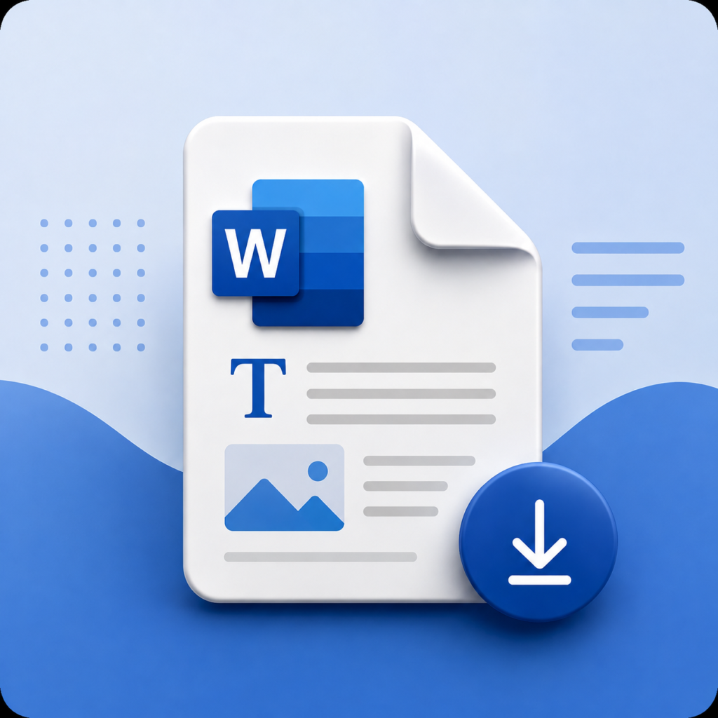 Formato de Word para reporte anual